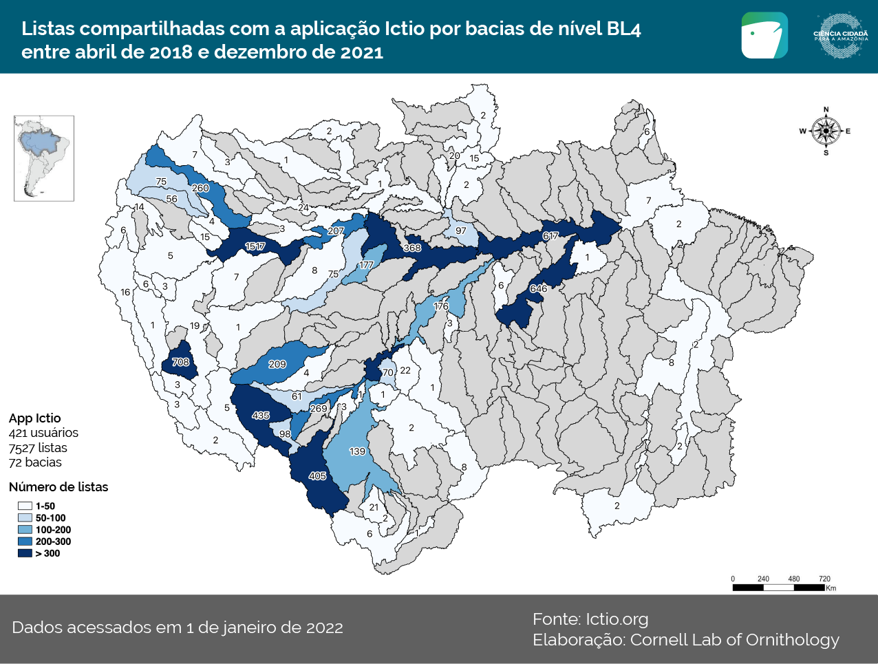 Os dados de Ictio se duplicaram em 2021 2 Conservando la Cuenca Amazónica Aguas Amazonicas