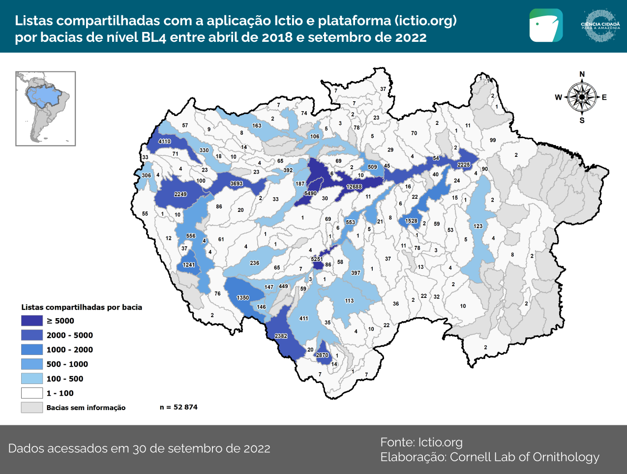 Ictio: O banco de dados de peixes e pesca na Amazônia continua em expansão 1 Conservando la Cuenca Amazónica Aguas Amazonicas