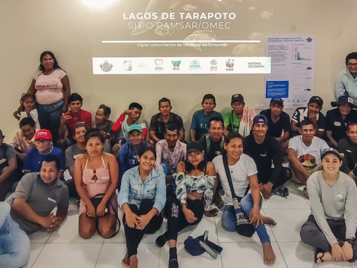 Monitoreo pesquero comunitario en Lagos de Tarapoto, un compromiso local con la conservación y el uso sostenible del sitio Ramsar