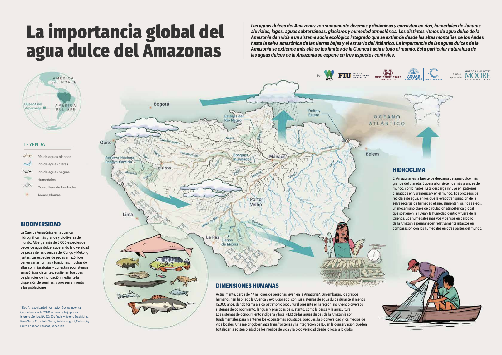 Conservando la Cuenca Amazónica Aguas Amazonicas