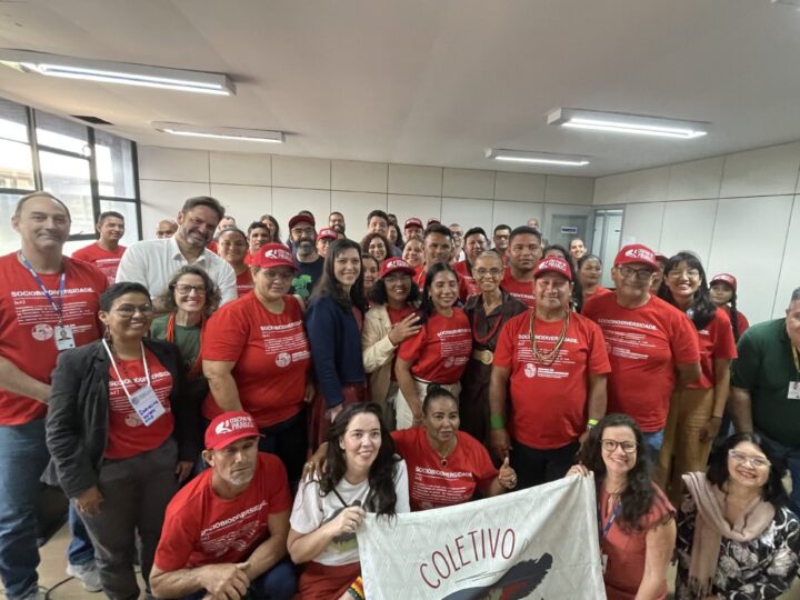 Pescadores del Colectivo del Pirarucu dialogan con autoridades en Brasilia sobre conservación y seguridad territorial