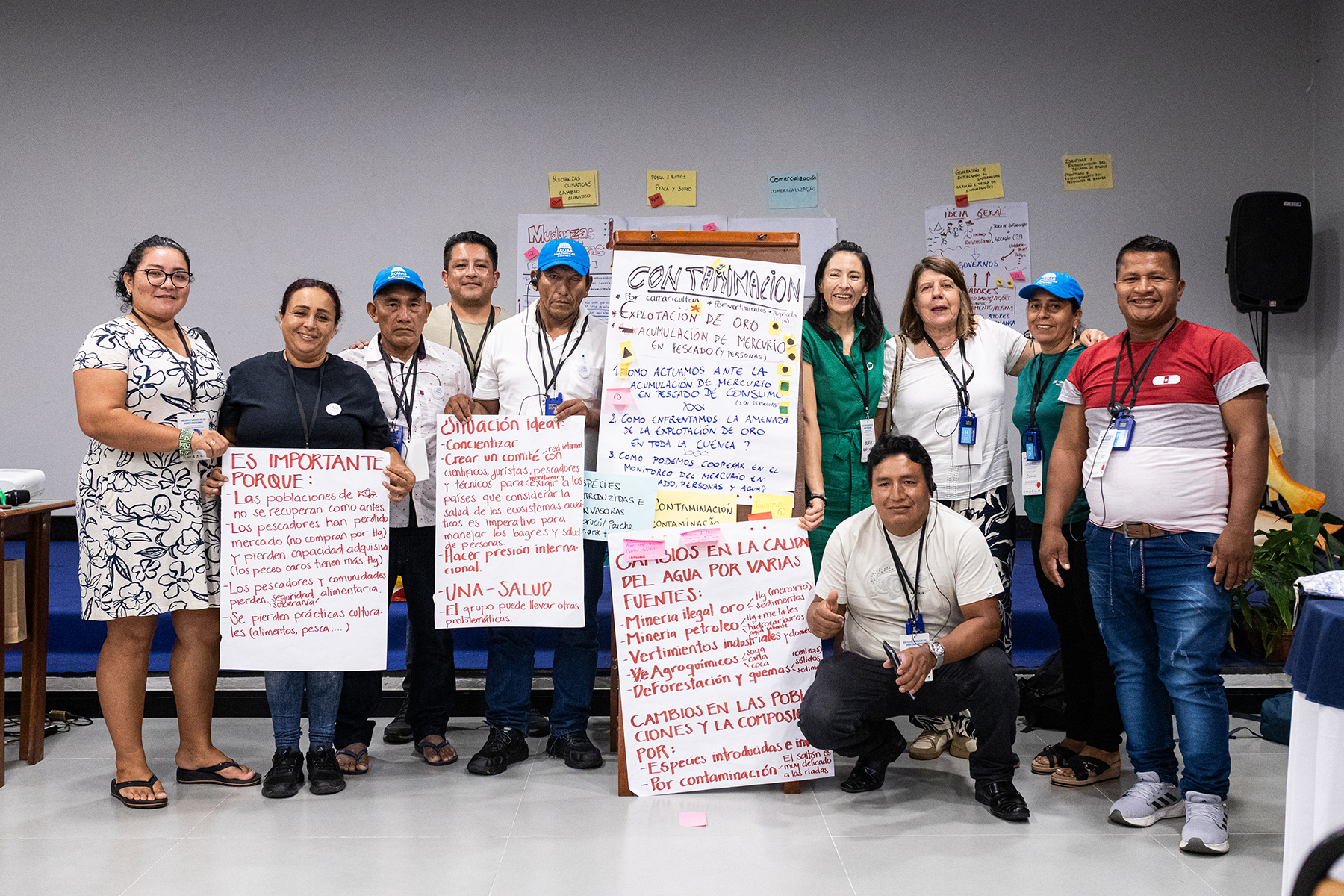 Diálogo de Saberes por los Bagres Migratorios 3 Conservando la Cuenca Amazónica Aguas Amazonicas