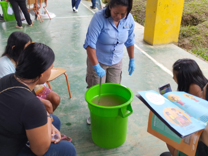 Tecnología social desarrollada en Brasil frente a sequías fortalece el acceso al agua en comunidades de la Amazonía ecuatoriana