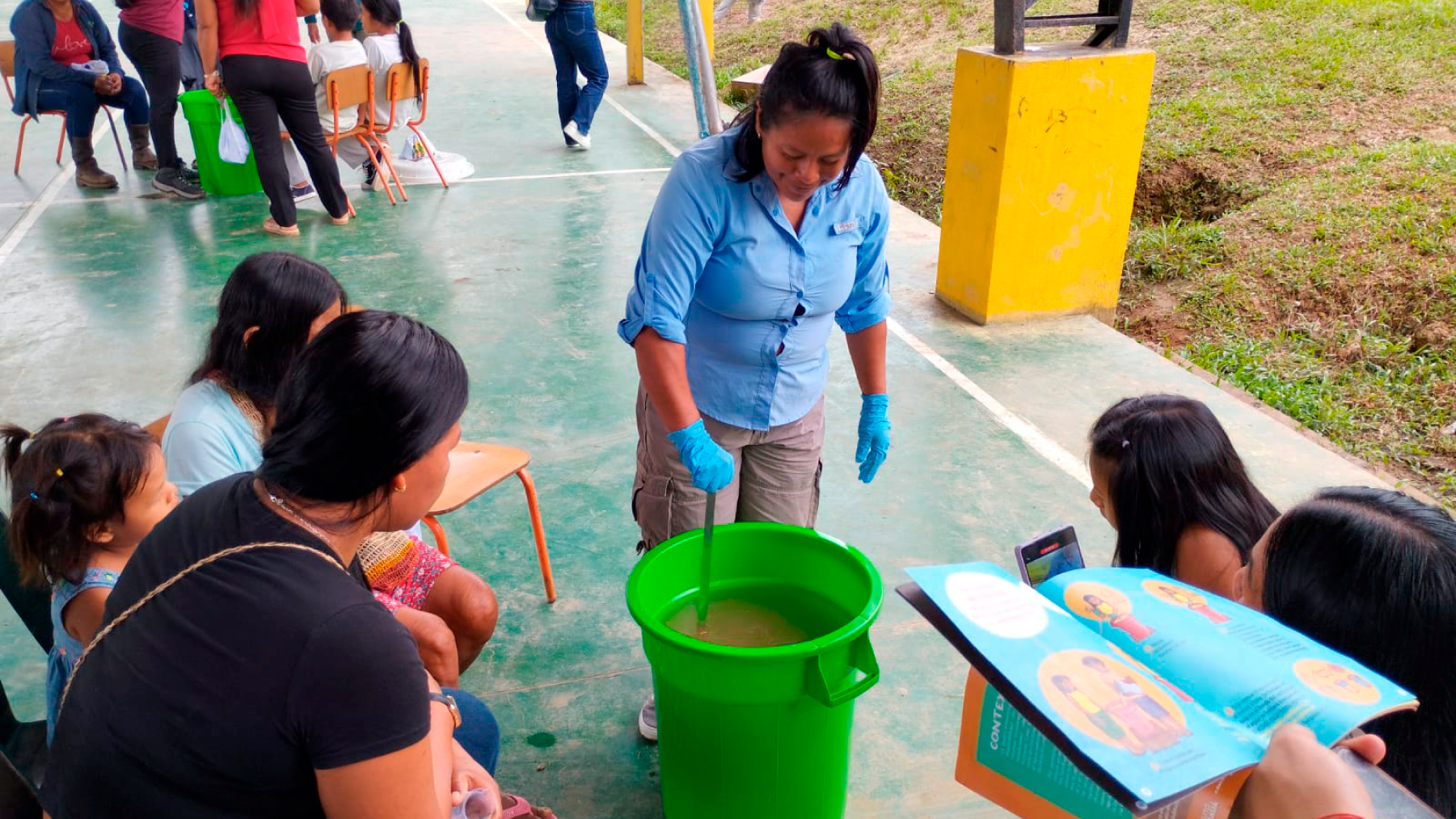 Tecnología social desarrollada en Brasil frente a sequías fortalece el acceso al agua en comunidades de la Amazonía ecuatoriana 1 Conservando la Cuenca Amazónica Aguas Amazonicas